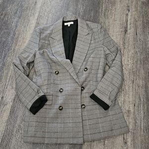 WAYF plaid blazer